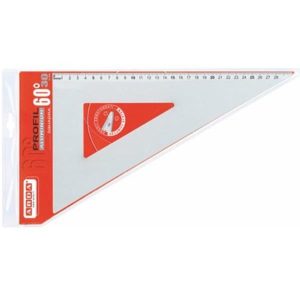 Squadra Alluminio Profil 60° Cm 35