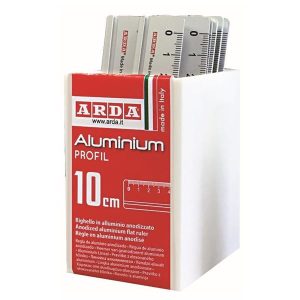 Cf15 Righelli Alluminio Baratt.10Cm