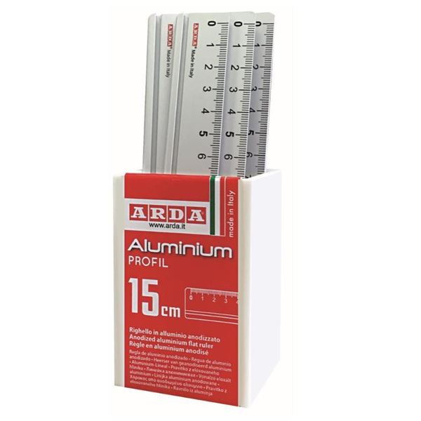 Cf15 Righelli Alluminio Baratt.15Cm