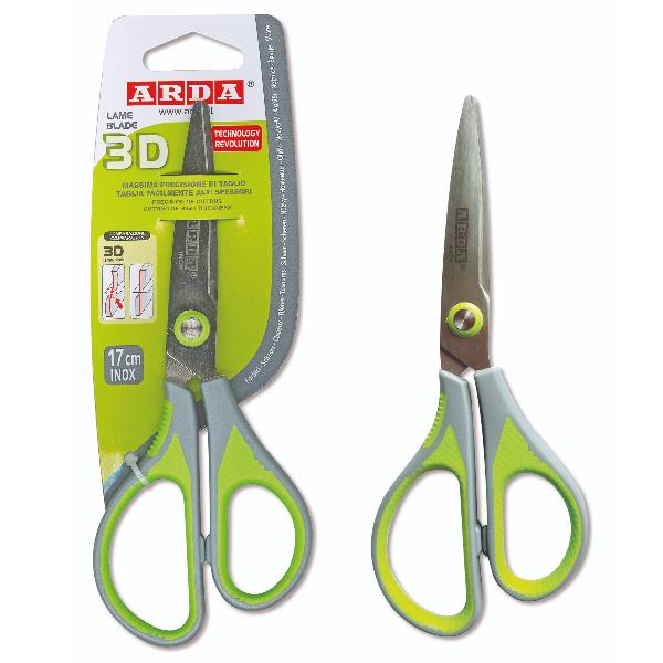 Forbice 3D 13 Cm. In Blister - immagine 3