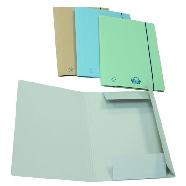 Cf20Cartelle 3Lembi C/Elast Azzurro - immagine 2