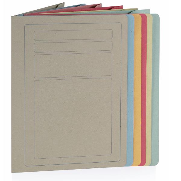 Cf50Cartelline 3 Lembi Manilla Verd