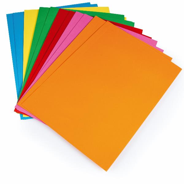 Cf50Cartelline Color Semplice Giall