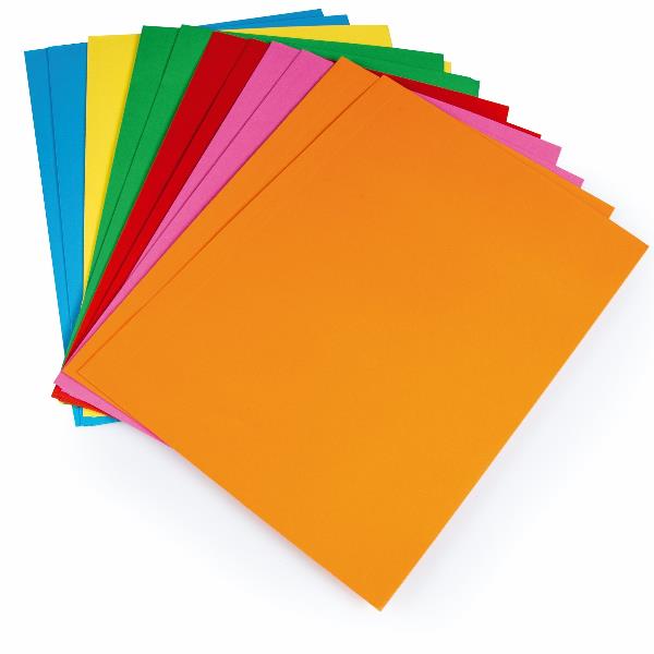 Cf50Cartelline Color Semplice Giall - immagine 2