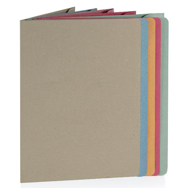 Cf50Cartelline 3 Lembi Manilla Verd - immagine 2