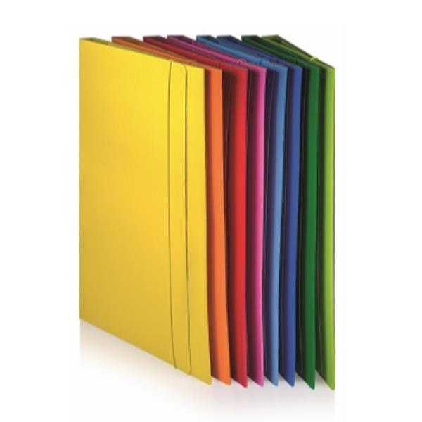 Cf10Cartelle 3Lembi C/Elast Blu - immagine 2