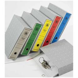 Cf12Registratori Prot 8Cm Gialli