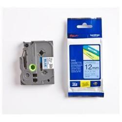 Nastro Tipo Tz 12Mm Nero/Blu - immagine 5