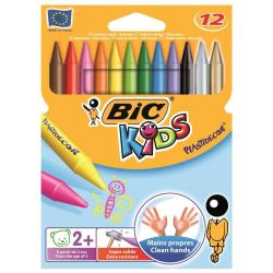 Cf12Pastelli Bic Kids Plastidecor