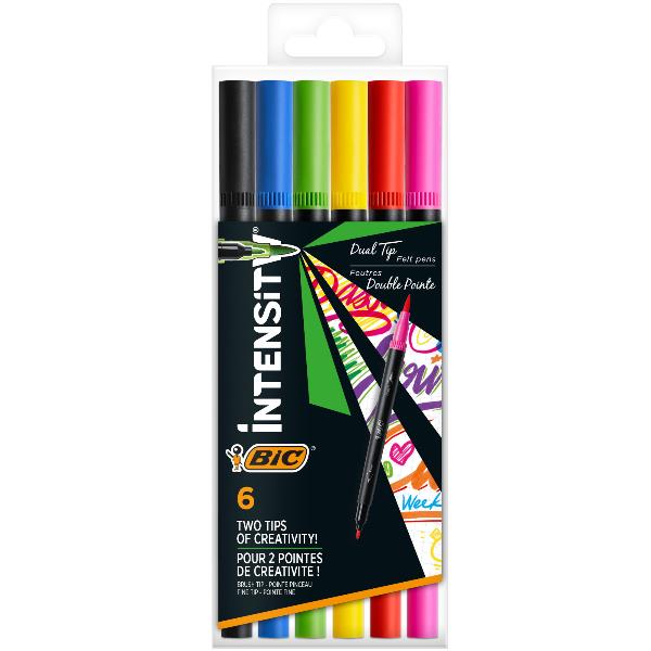 Cf6 Pennar Dual Tip-Pennel Rainbow - immagine 6