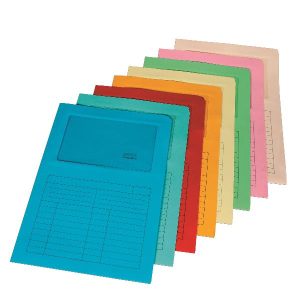 Cf50Cartellina Sintex Verde C/Fines