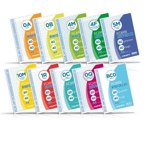 Ricambi A4 Righe 0A 40Ff