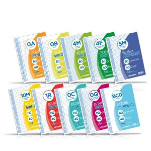 Ricambi A4 Quadri 10Mm 40Ff