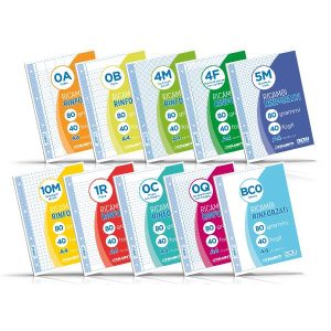 Ricambi A4 Bianco Liscio 40Ff