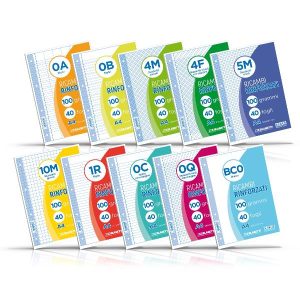 Ricambi A4 Righe 1R 40Ff 100Gr