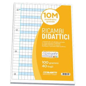Ricambi Didattici A4 10M 40Ff 100Gr