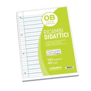 Ricambi Didattici A4 0B 40Ff 100Gr