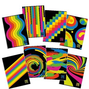 Cf10 Quaderno Nero Fluo A4 80G 4M