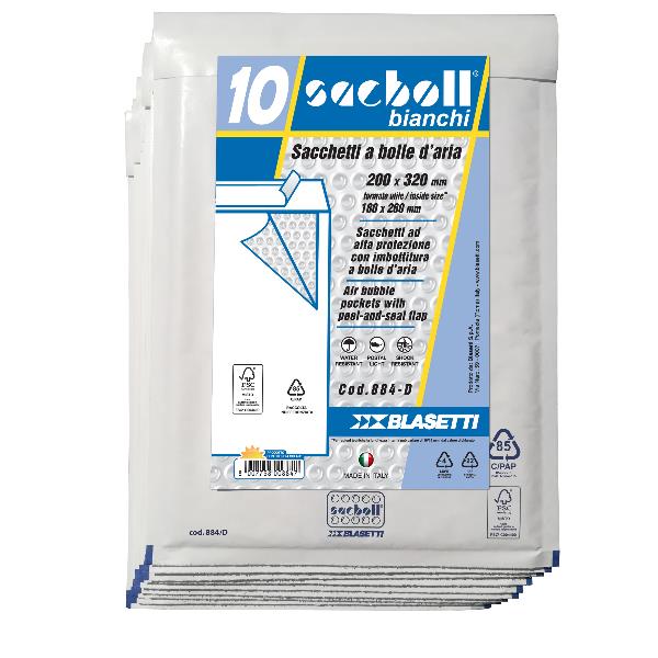 Cf10 Sacco Imbot/Bianco 20X32Cm