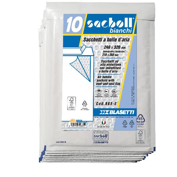 Cf10 Sacco Imbot/Bianco 24X32Cm - immagine 2