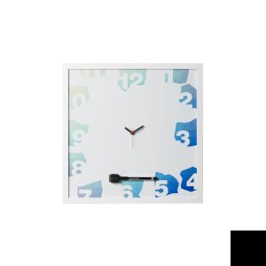 Lavagna Con Orologio Magnet. 40X40