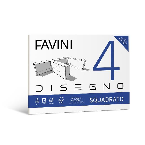 Favini 4:220 Lisci Squadr Ff20 D4