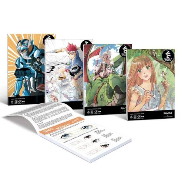 Blocco Schizzastrappa Manga