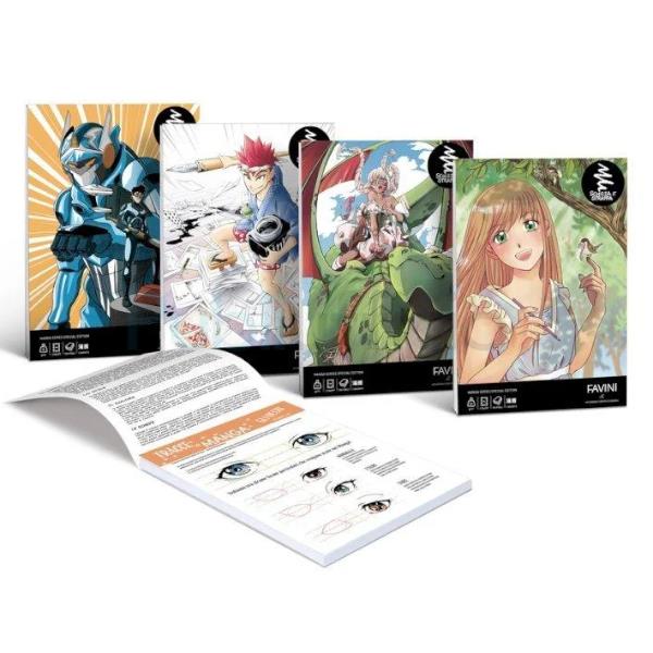 Blocco Schizzastrappa Manga - immagine 2