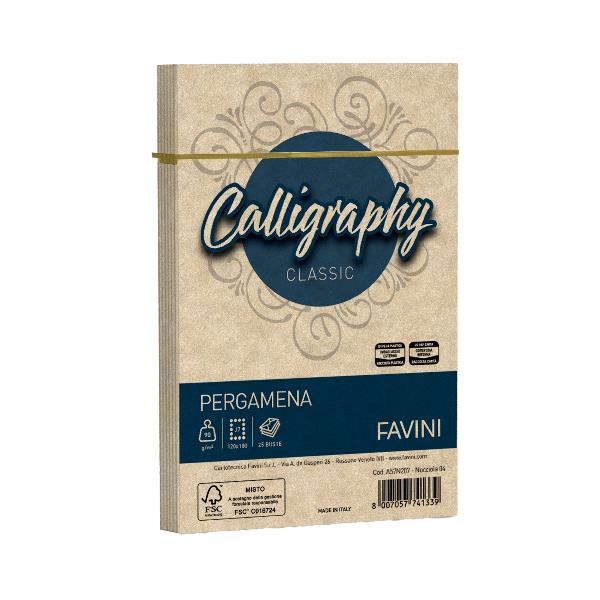 Cf25 Buste Pergamena 12X18 Nocciola - immagine 3