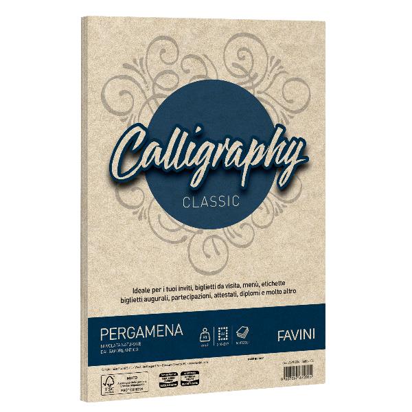 Cf50 Fg Pergamena 190Gr A4 Naturale - immagine 2