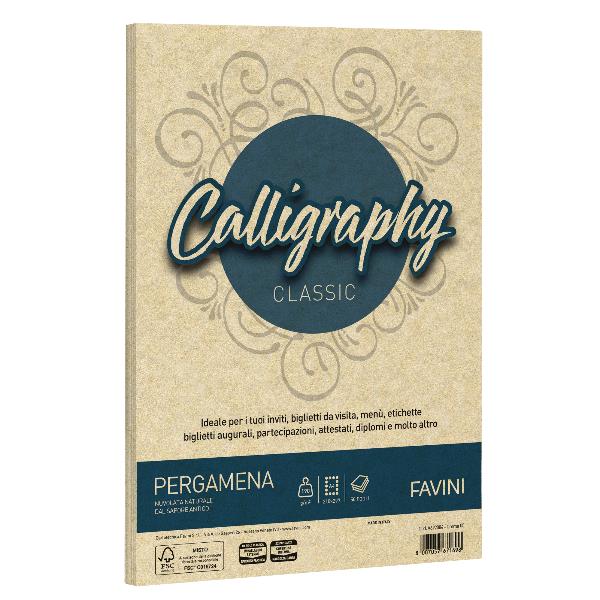 Cf50 Fg Pergamena A4 190Gr Crema - immagine 2
