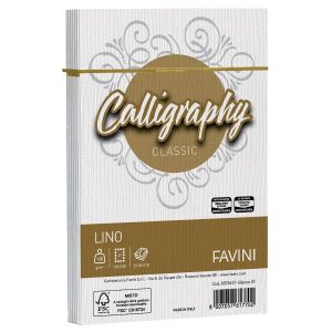 Cf25 Buste Lino Bianco 12X18