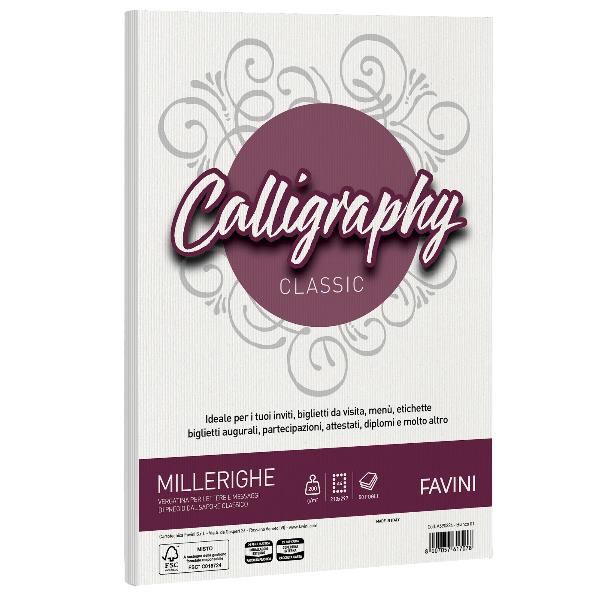 Cf50 Fg Millerighe 200Gr A4 Bianco - immagine 2