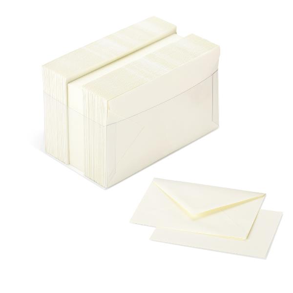 Cf100 Buste+Cartoncini Avorio 9X14