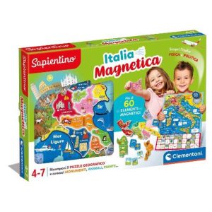 Geo Puzzle Magnetico Italia