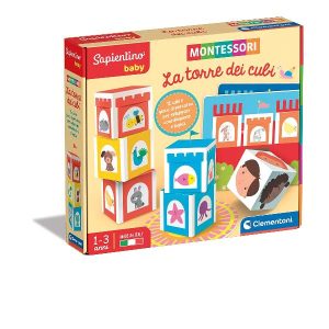Montessori Baby La Torre Dei Cubi
