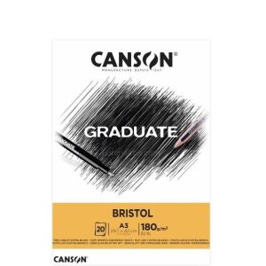 Blocco Bristol A3 20Fg. 180 G