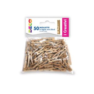 Cf50 Mollette Legno 72X10Mm Natural