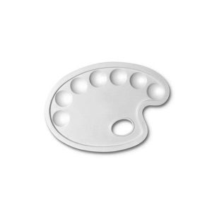 Tavolozza Rettangolare Plast.