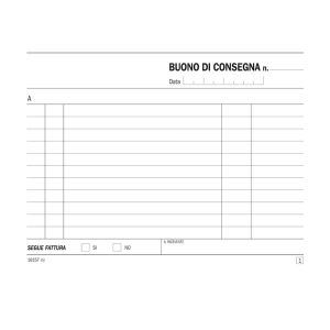 Cf5Blocco Buoni Cons Ric 11.5X16.5