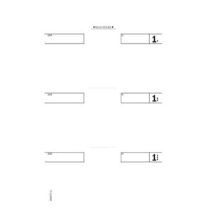 Cf20 Comande A 3 Tagliandi 25/25