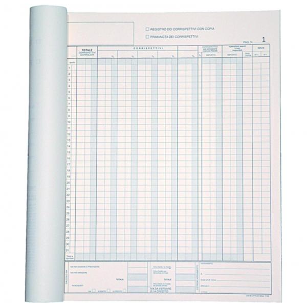 Cf5 Registro Corrispettivi A4 24/24 - immagine 2