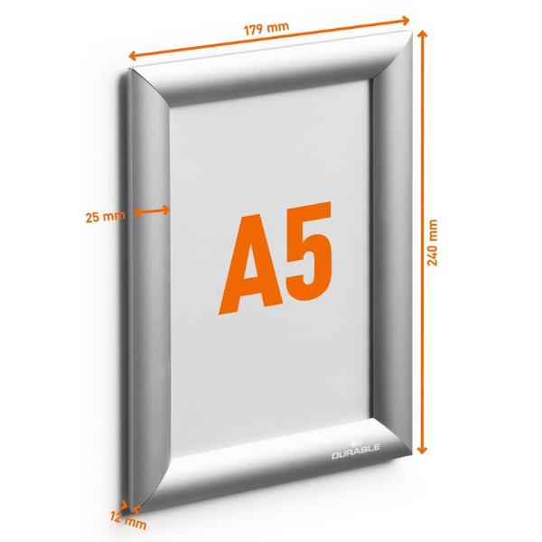 Cornice Scatto Alluminio A5 Arg - immagine 3