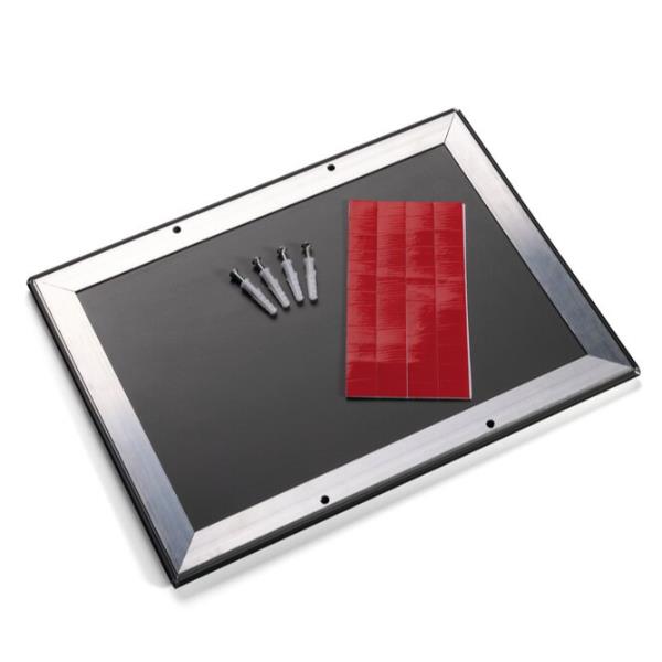 Cornice Scatto Alluminio A3 Nero - immagine 2