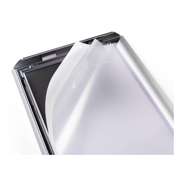 Cornice Scatto Alluminio A4 Argento - immagine 5