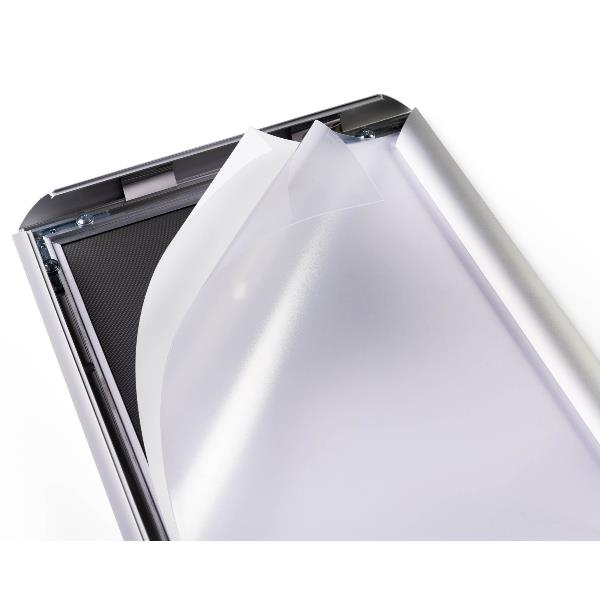 Cornice Scatto Alluminio A3 Argento - immagine 4