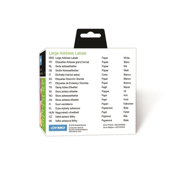 Cf260Etich Labelwrit36X89Mm Bian - immagine 2