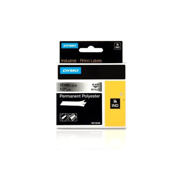 Nastro 12Mmx5.5M Poliestere Ne/Me - immagine 2