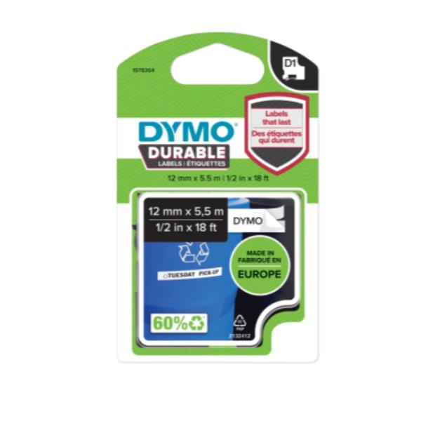 Nastro D1 Durable 12Mmx5.5M N/B - immagine 2