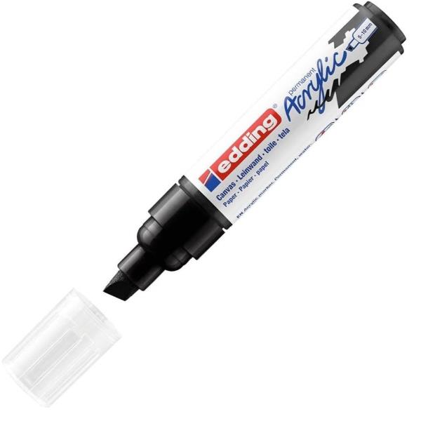 Cf10 Marcatore Ac. Nero Scalpello - immagine 2